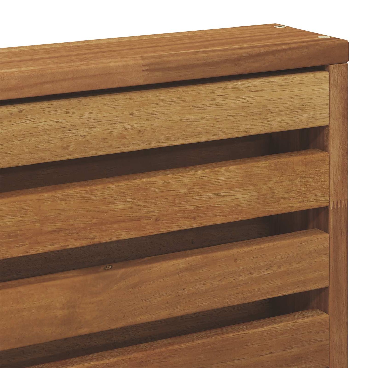 Utendørs sofa-sett 9 pcs Naturlig Solid akasietre