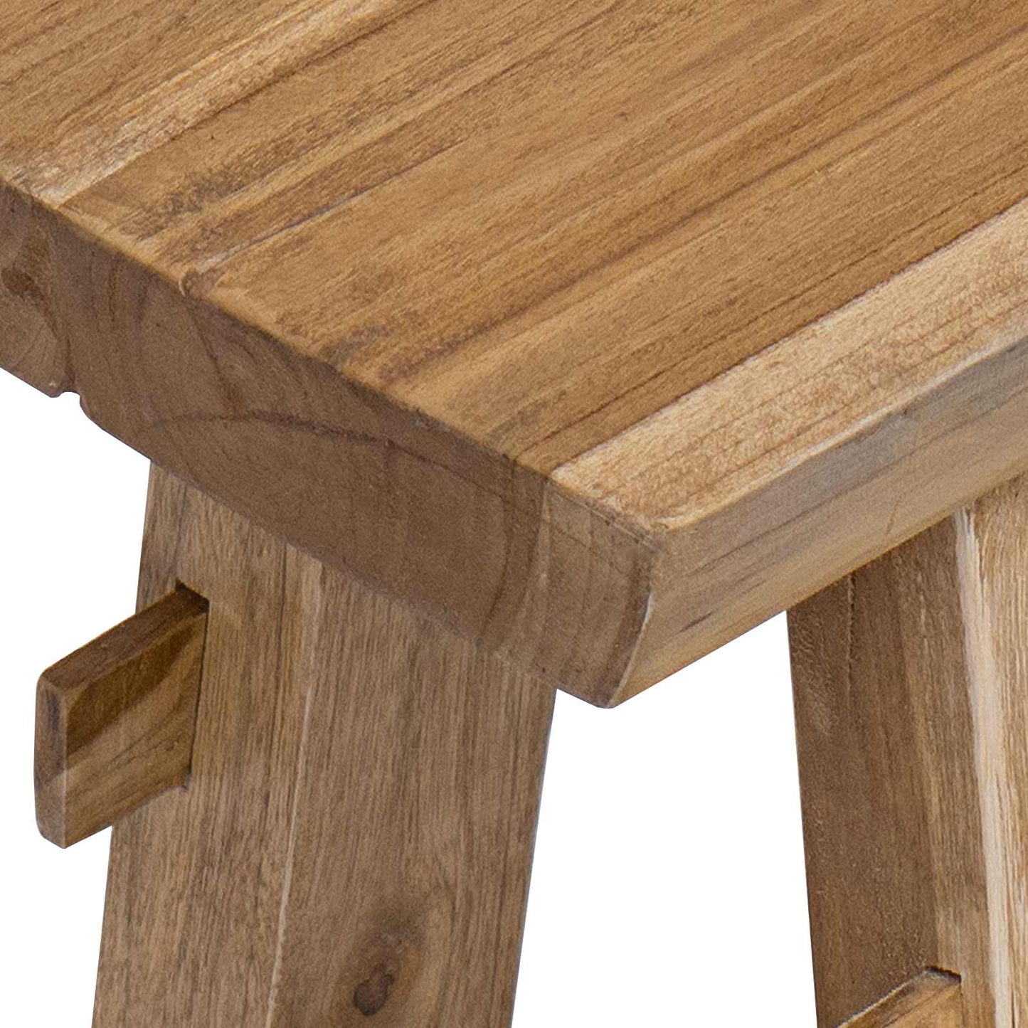 benk Naturlig 100 x 29 x 43,5 cm Massivt Teaktre