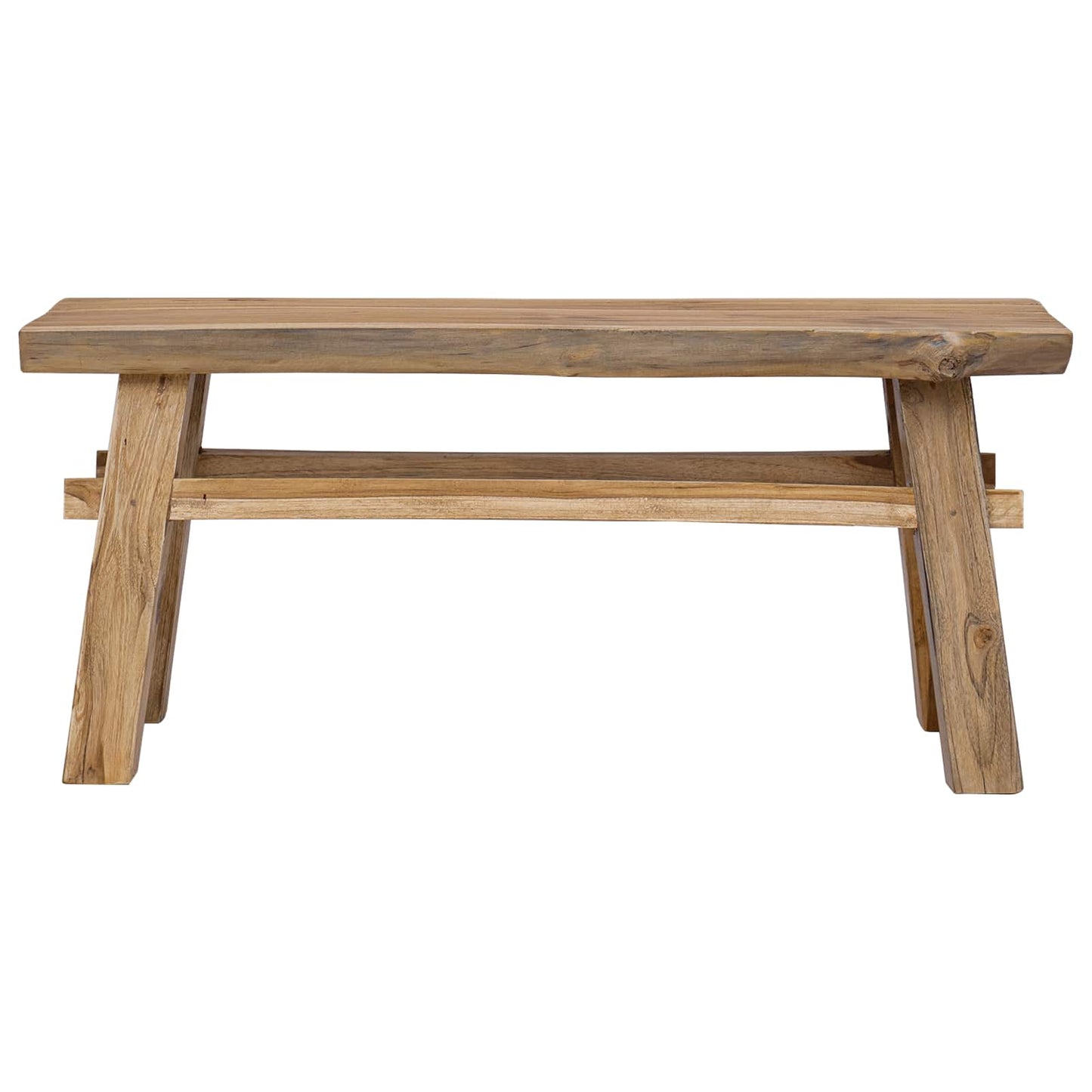 benk Naturlig 100 x 29 x 43,5 cm Massivt Teaktre