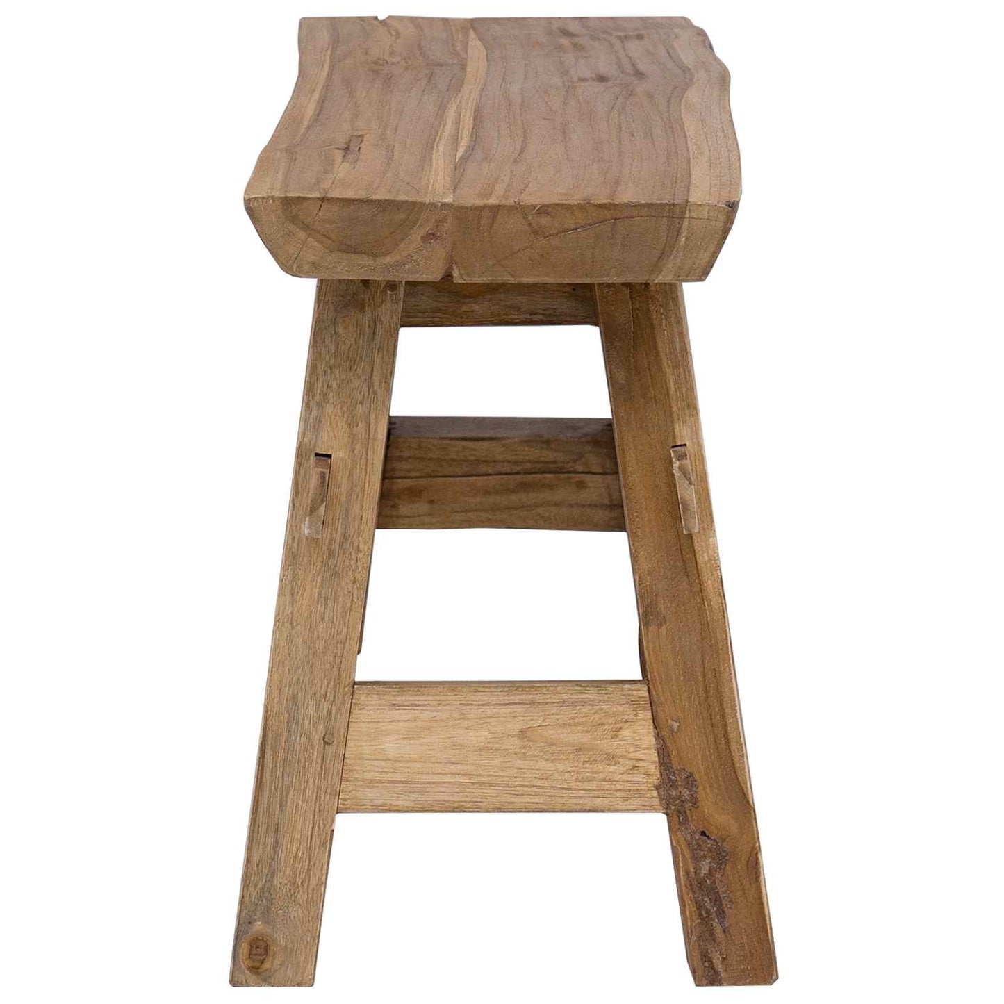 benk Naturlig 100 x 29 x 43,5 cm Massivt Teaktre