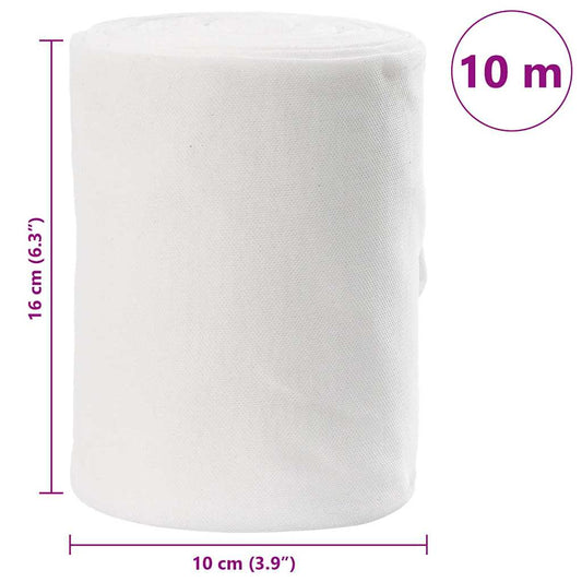 Avløpsrør Hvit 16 x 1000 cm stoff