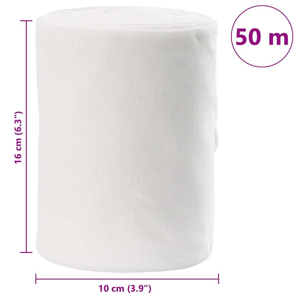 Avløpsrør Hvit 16 x 5000 cm stoff
