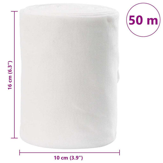 Avløpsrør Hvit 16 x 5000 cm stoff