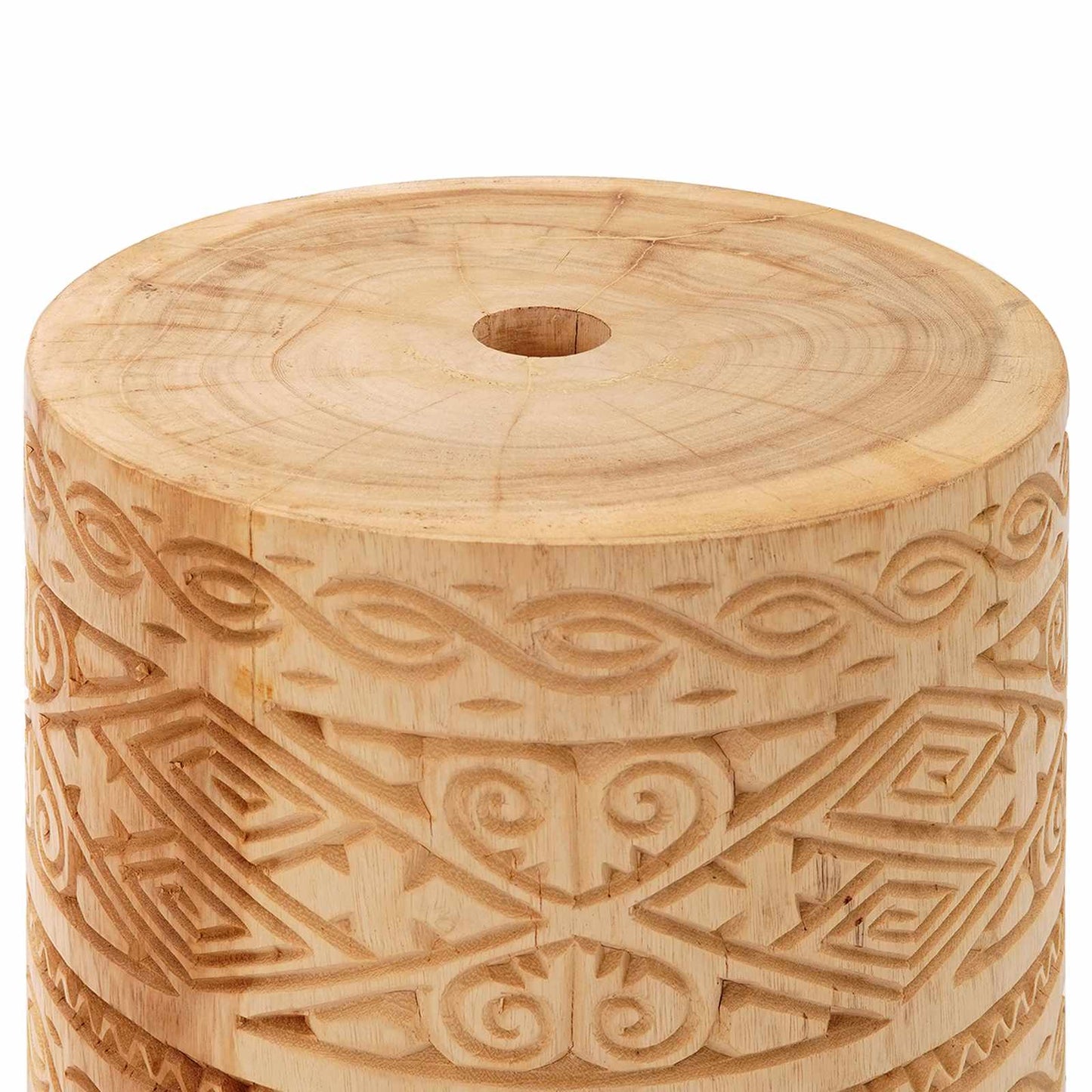 Balinesisk parasoll med base Rød 95 x 95 x 260 cm