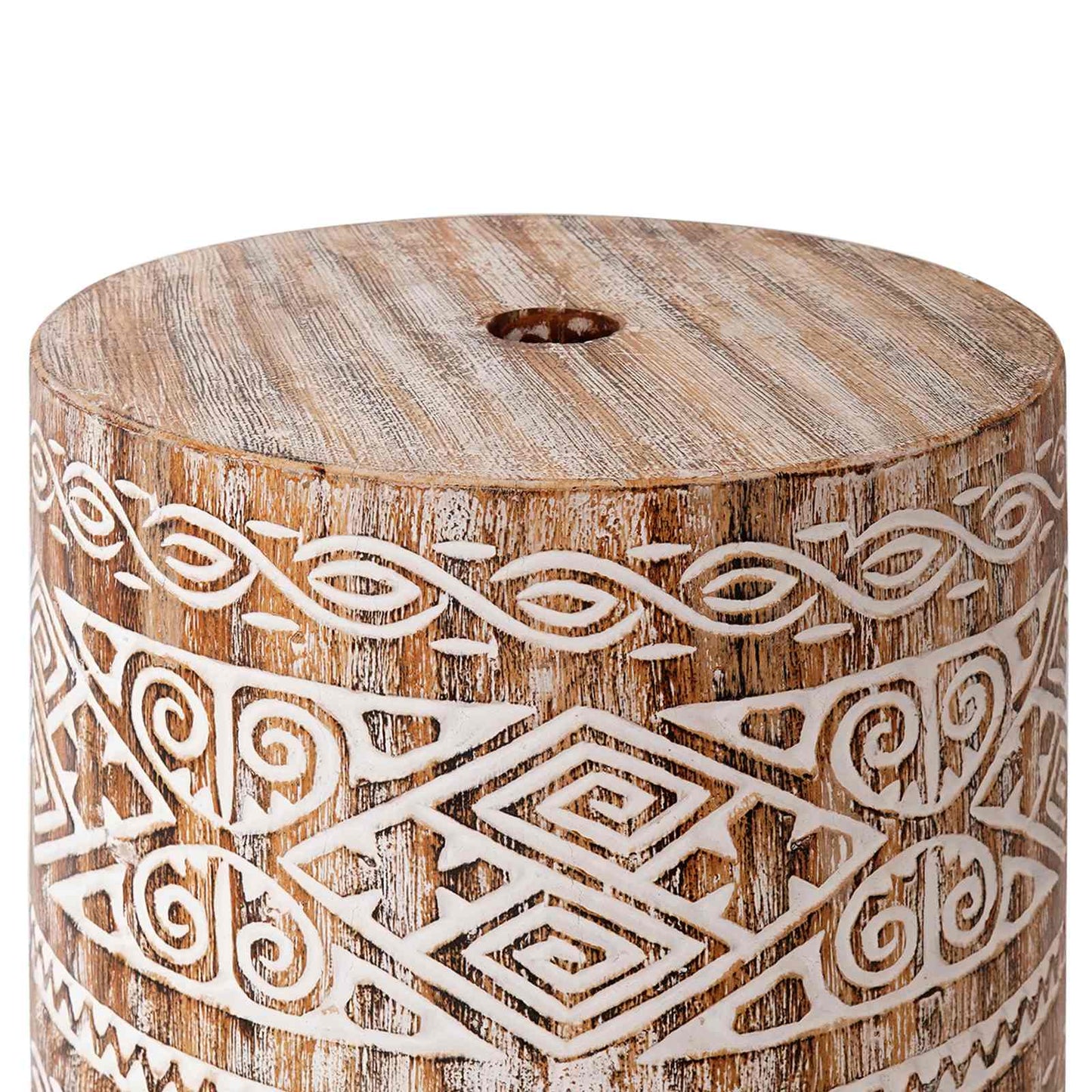 Balinesisk parasoll med base Rød 95 x 95 x 260 cm