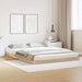 Gulvbedramme Naturlig 140 x 220 cm Massiv furu