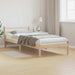 Sengestamme Brun 215,5 x 105,5 x 69,5 cm Massiv furu