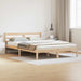 Sengestamme Brun 225,5 x 165,5 x 69,5 cm Massiv furu