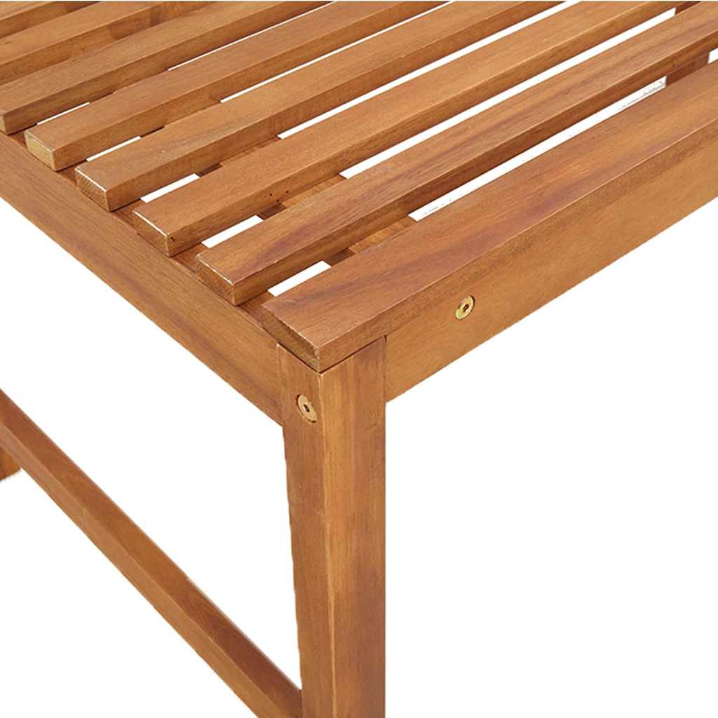 Hagebenk Set 5 pcs Brun Solid akasietre