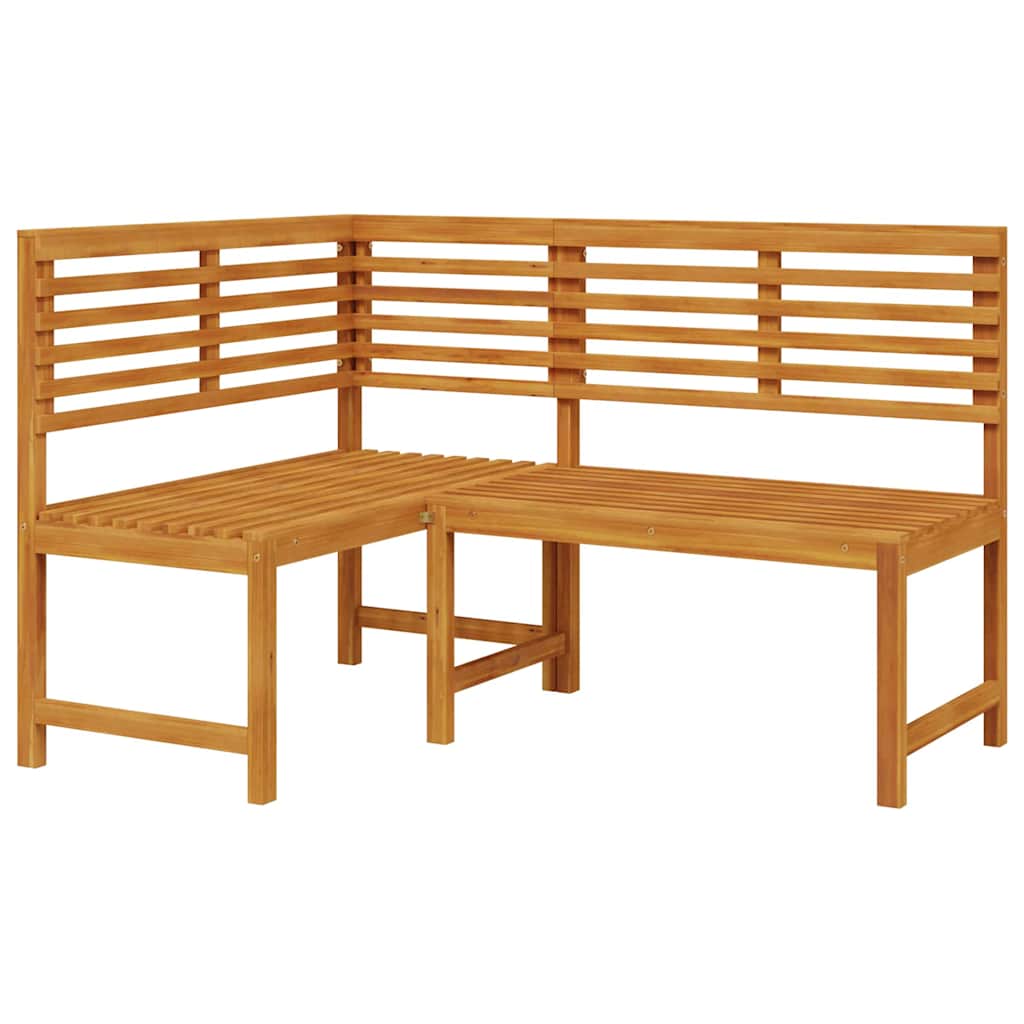 Hagebenk Set 3 pcs Brun Solid akasietre