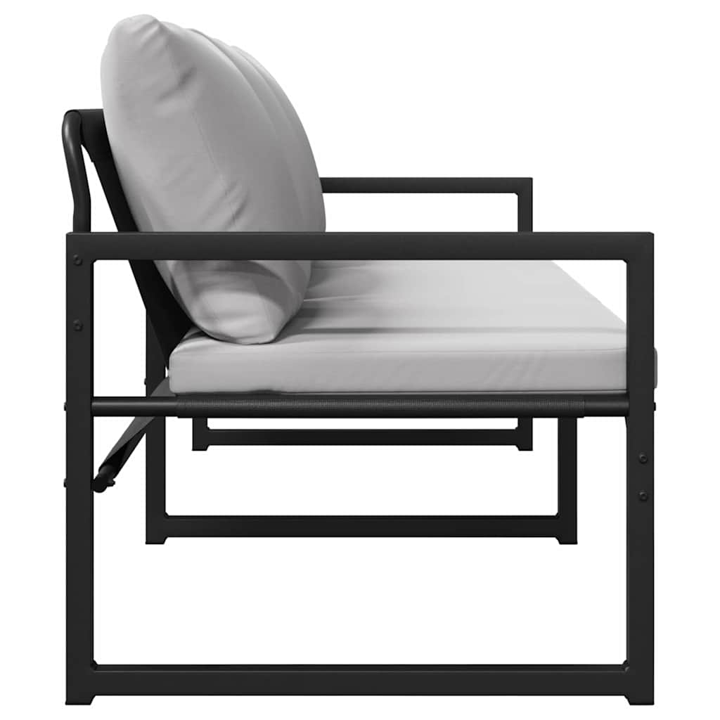 Hagebenk Svart 180 x 72,5 x 71 cm Stål