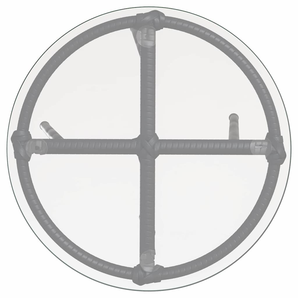 Hage Spisegruppe 3 pcs Svart og Anthracite Poly rotting og stål