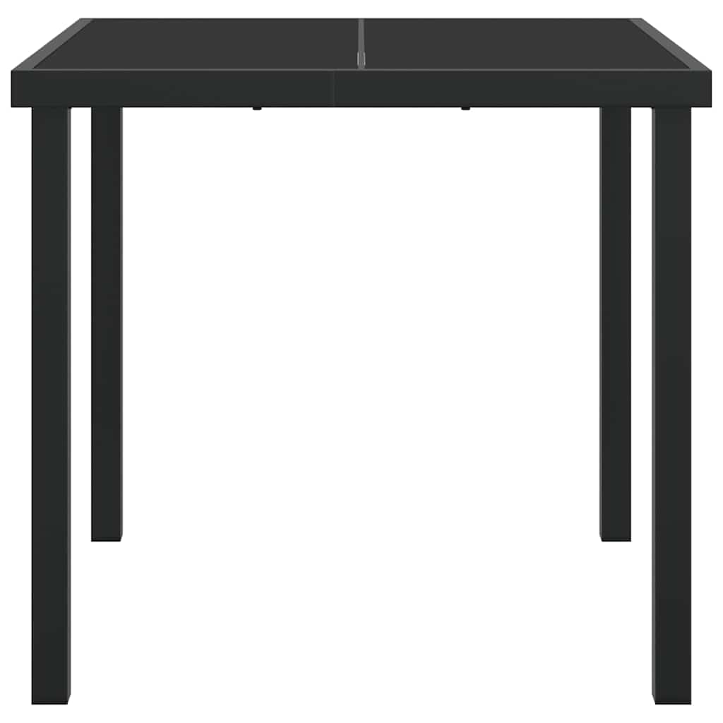 Hagebord Svart 80 x 80 x 73 cm Metall