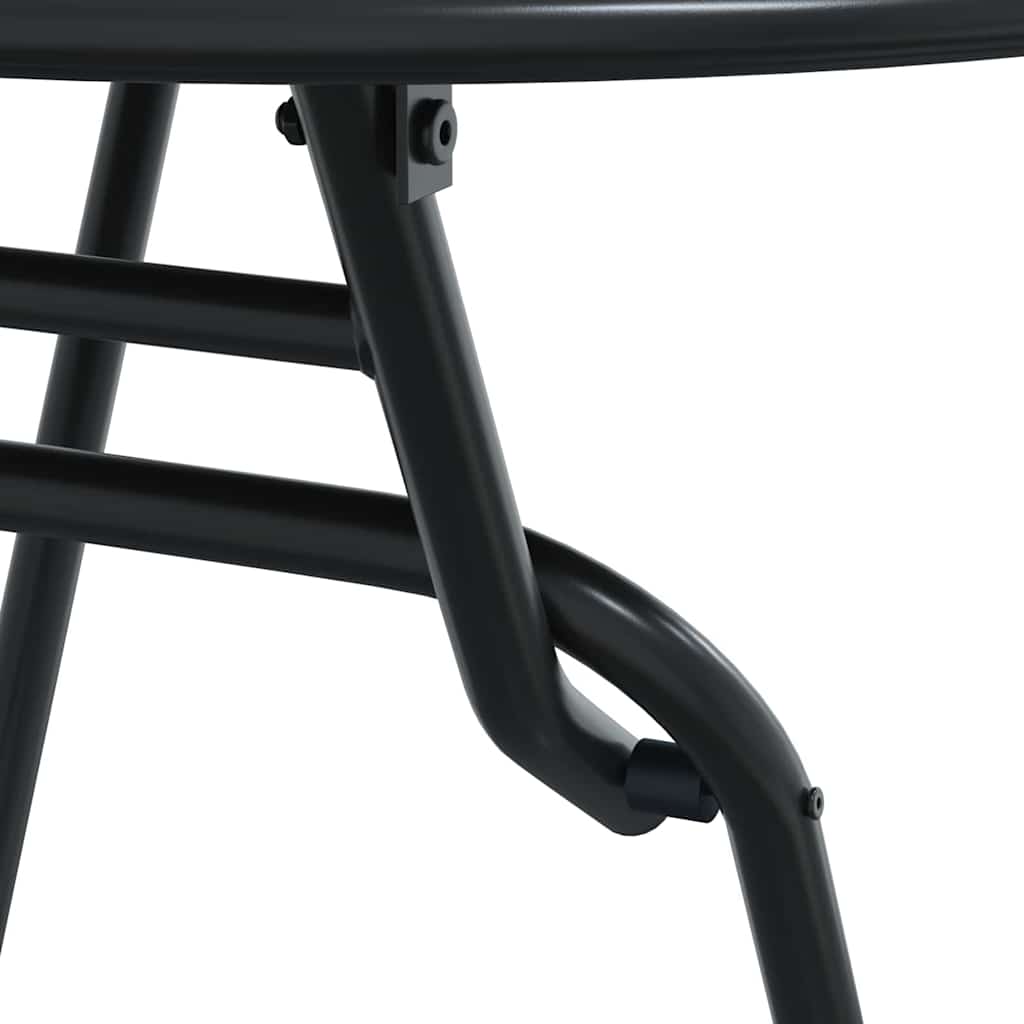 Hage Bistro Sett 3 pcs Antrasitt Stål