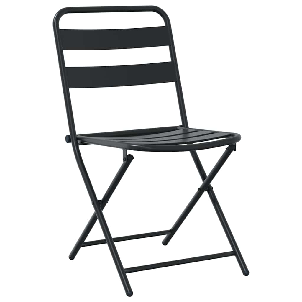 Hage Bistro Sett 3 pcs Antrasitt Stål