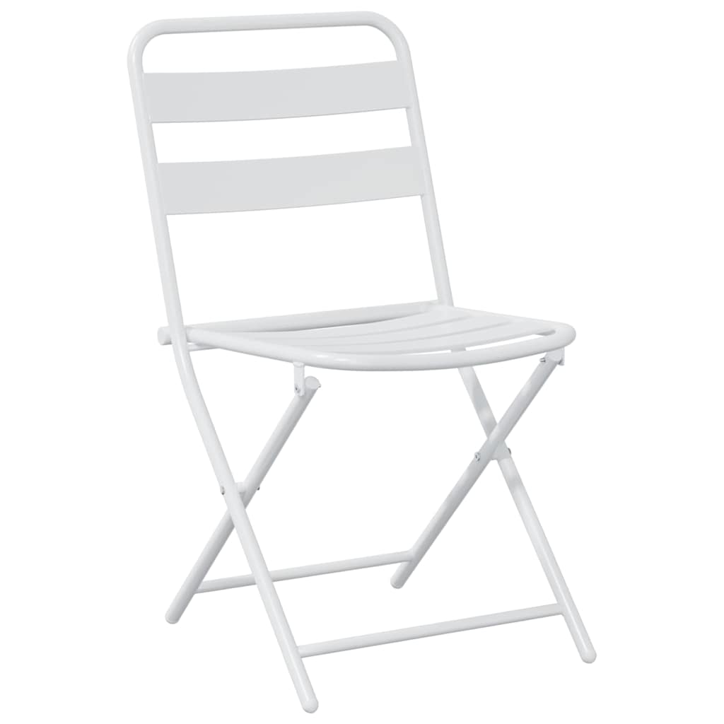 Hage Bistro Sett 3 pcs Hvit Stål