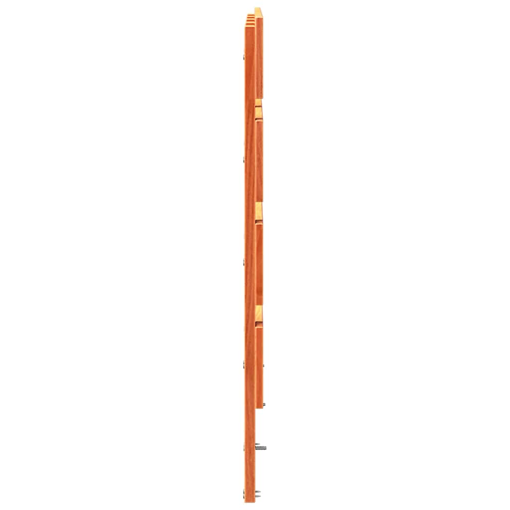Hodegavl med hodegjerde Brun 140,5 x 3 x 80 cm Massiv furu