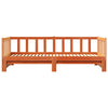 Utrekkseng uten madrass Voksebrun 2x(80x200) cm