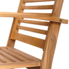 Hagesofa Set Naturlig Heltre teak