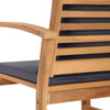 Hagesofa Set Naturlig Heltre teak