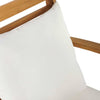 Hagesofa Set Naturlig Heltre teak