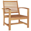 Hagesofa Set Naturlig Heltre teak