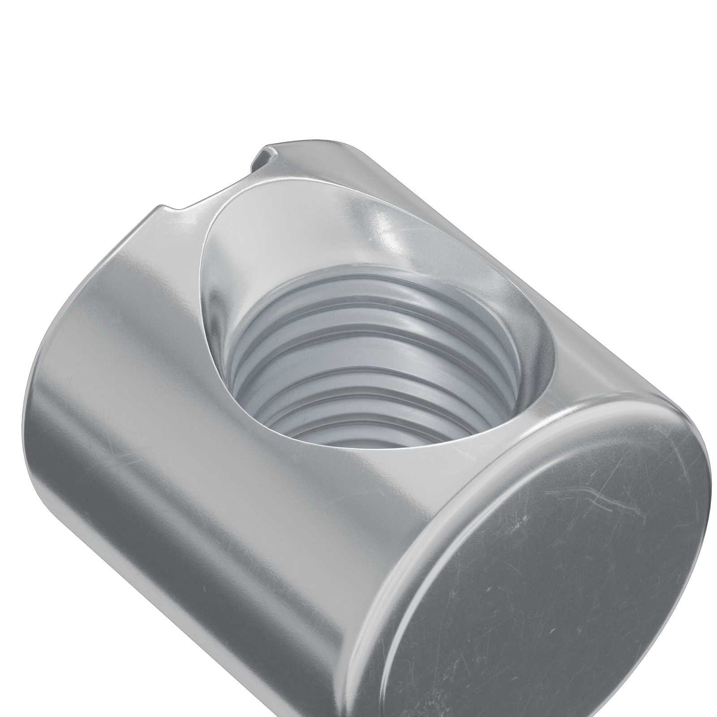 Fattnut 2 pcs sølv M6 x 12 mm Metall