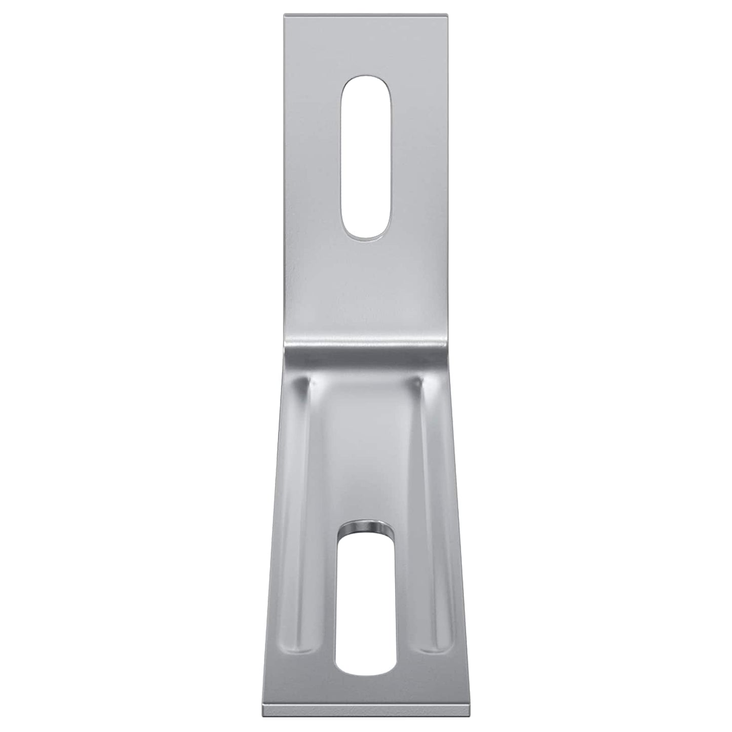Anti-tipp brakett Ensfarget 12 pcs sølv 74,5 x 15 x 32 mm Jern