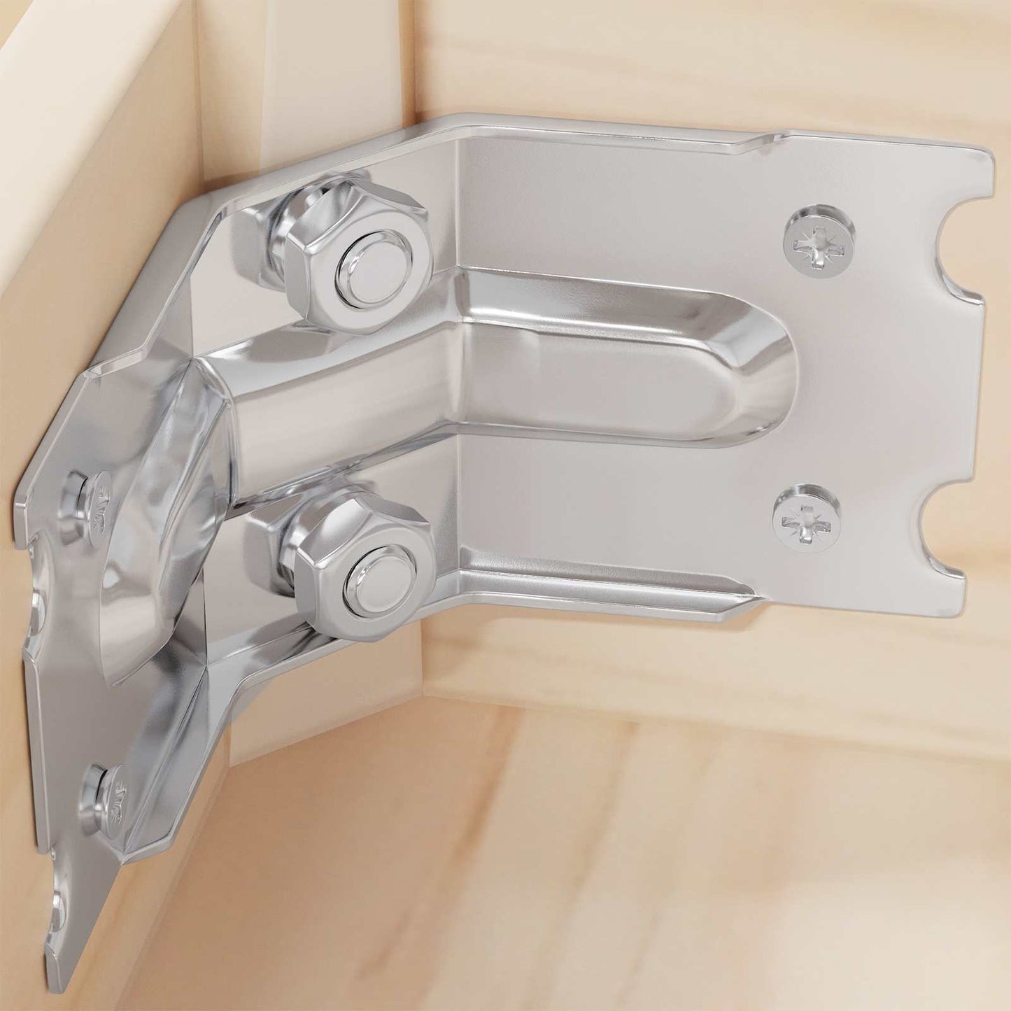 Konsoll 212 pcs Sinkbelagt 106 x 55 x 1,5mm Stål
