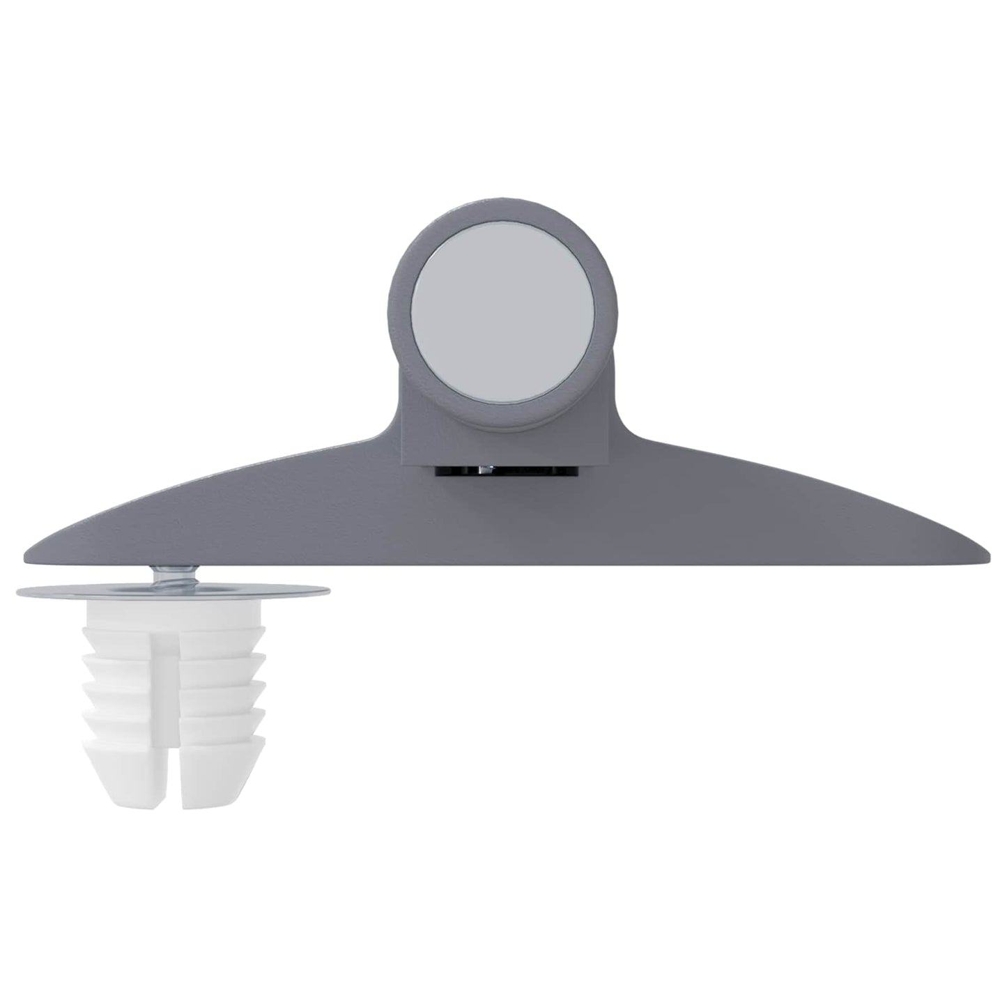 Myk lukking demper 12 pcs Grå 125 x 47 x 15 mm PP