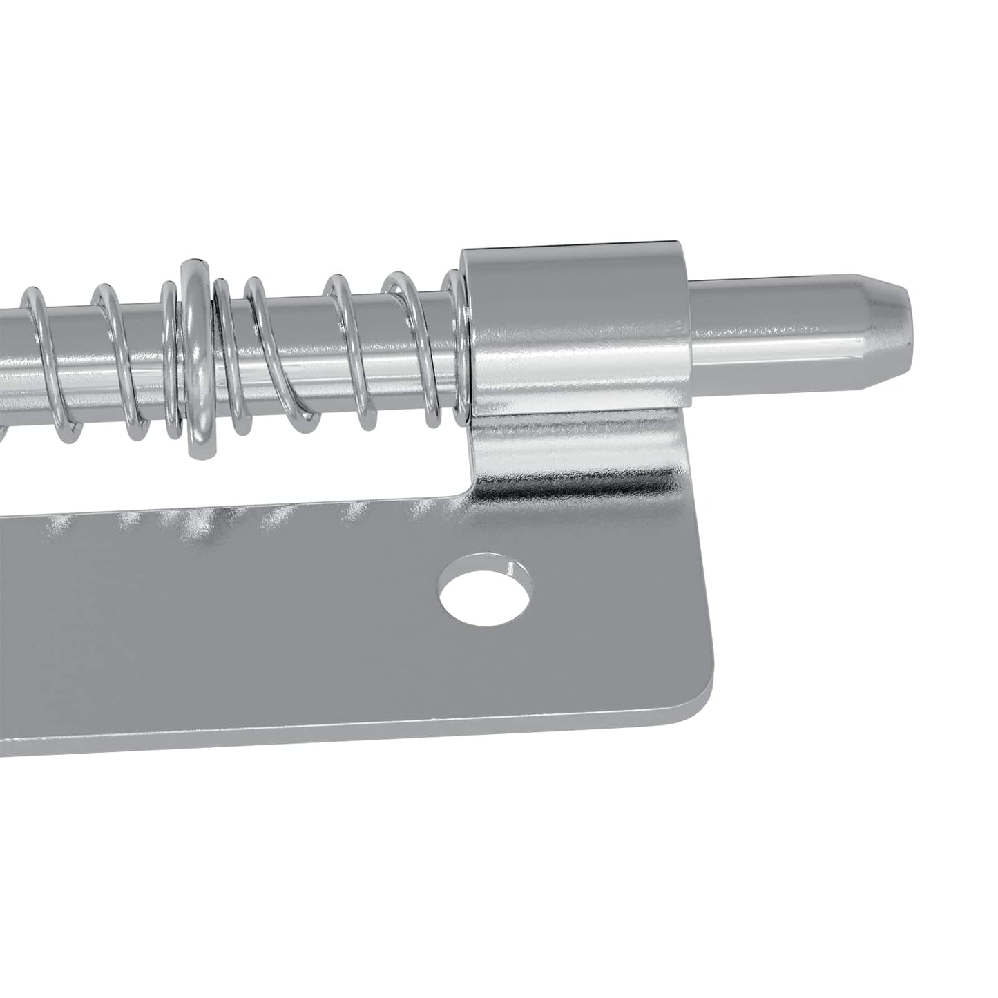 Lås 12 pcs sølv 46 x 17 x 1,2 mm Stål