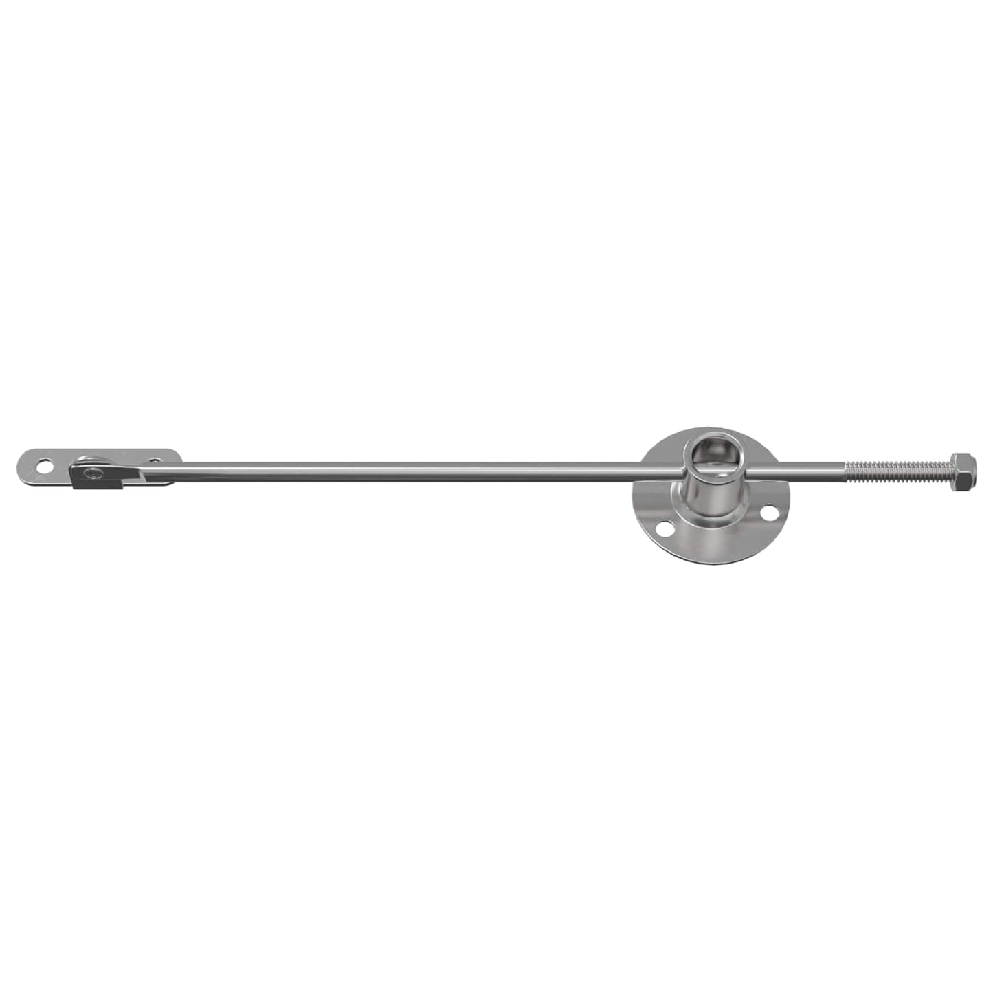 Trekkstang Hengsel 12 pcs sølv 190 mm Metall
