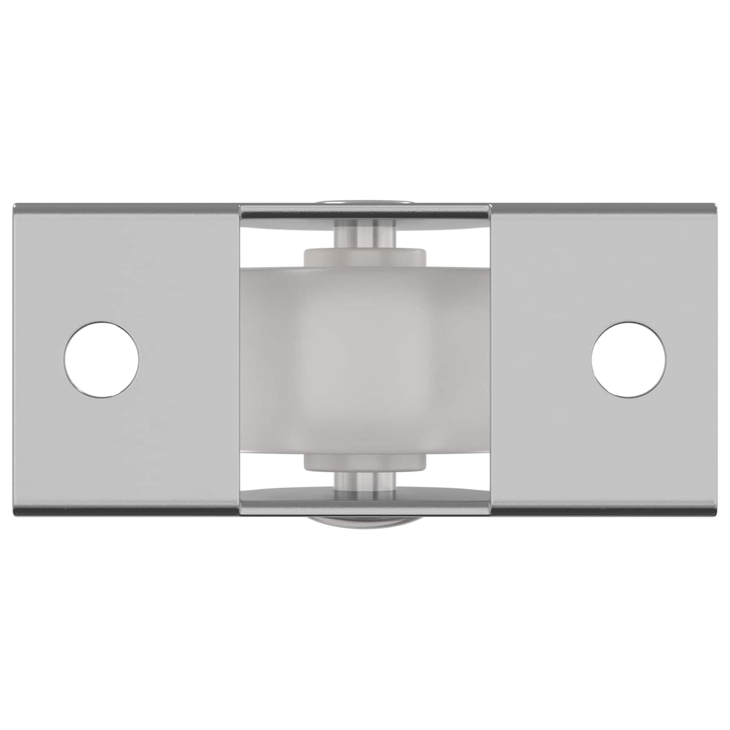 Hjul 2 pcs Hvit 42 x 11,5 x 29 mm Jern