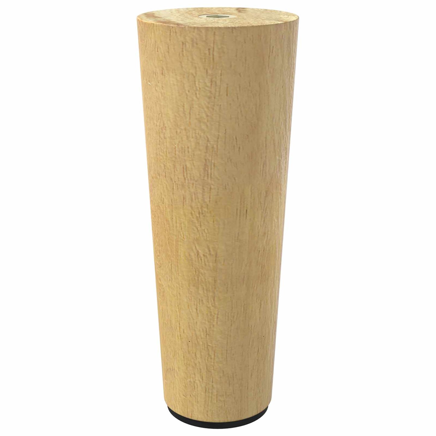 Møbelføtter 12 pcs Brun Ø 44 x 100 mm Solid Eucalyptus Tre