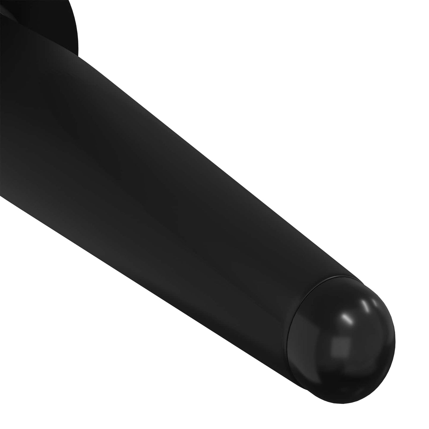 Møbelføtter 12 pcs Svart Ø 40 x 98 mm Jern