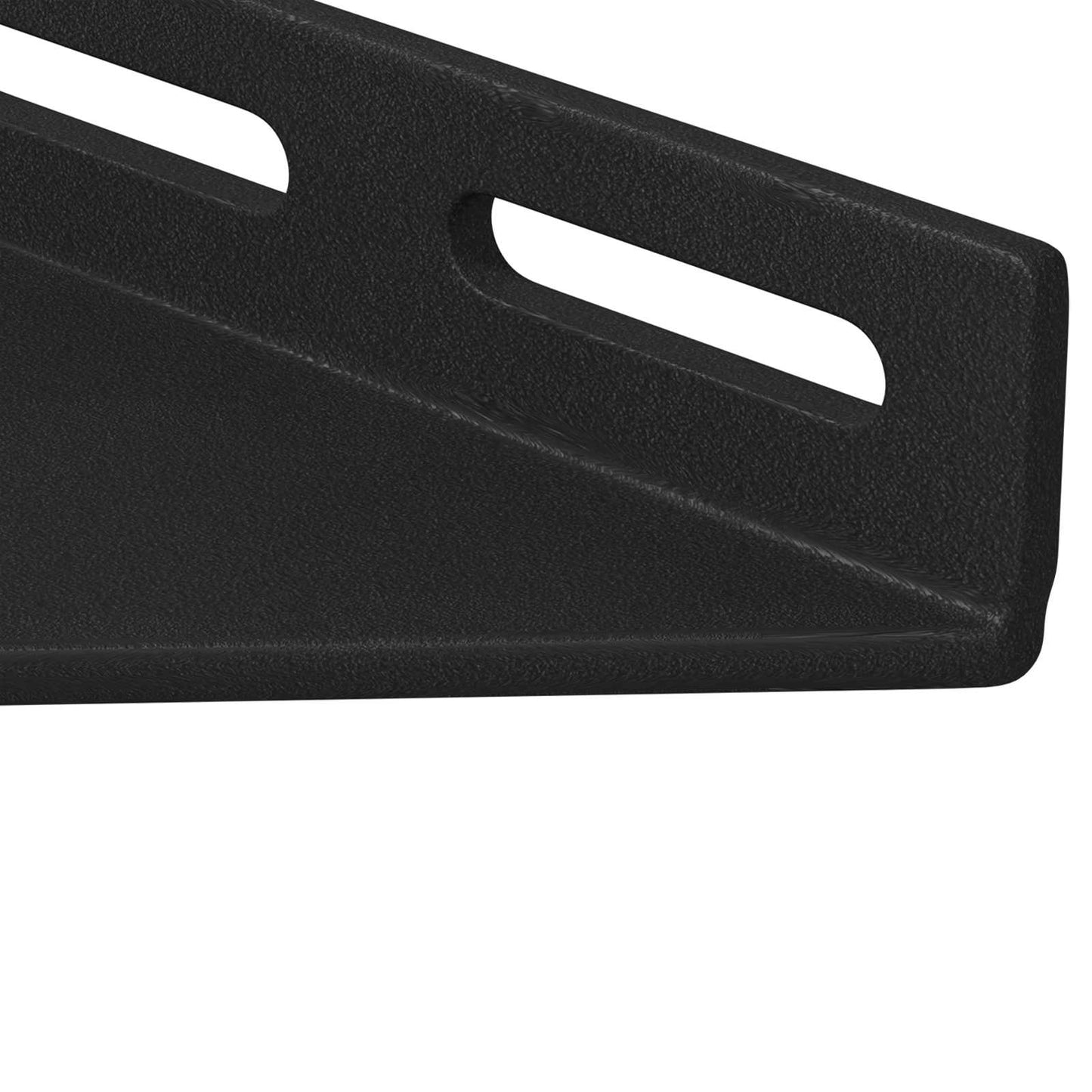Hjørnestøtte 12 pcs Svart 138,5 x 50,5 x 16 mm Jern
