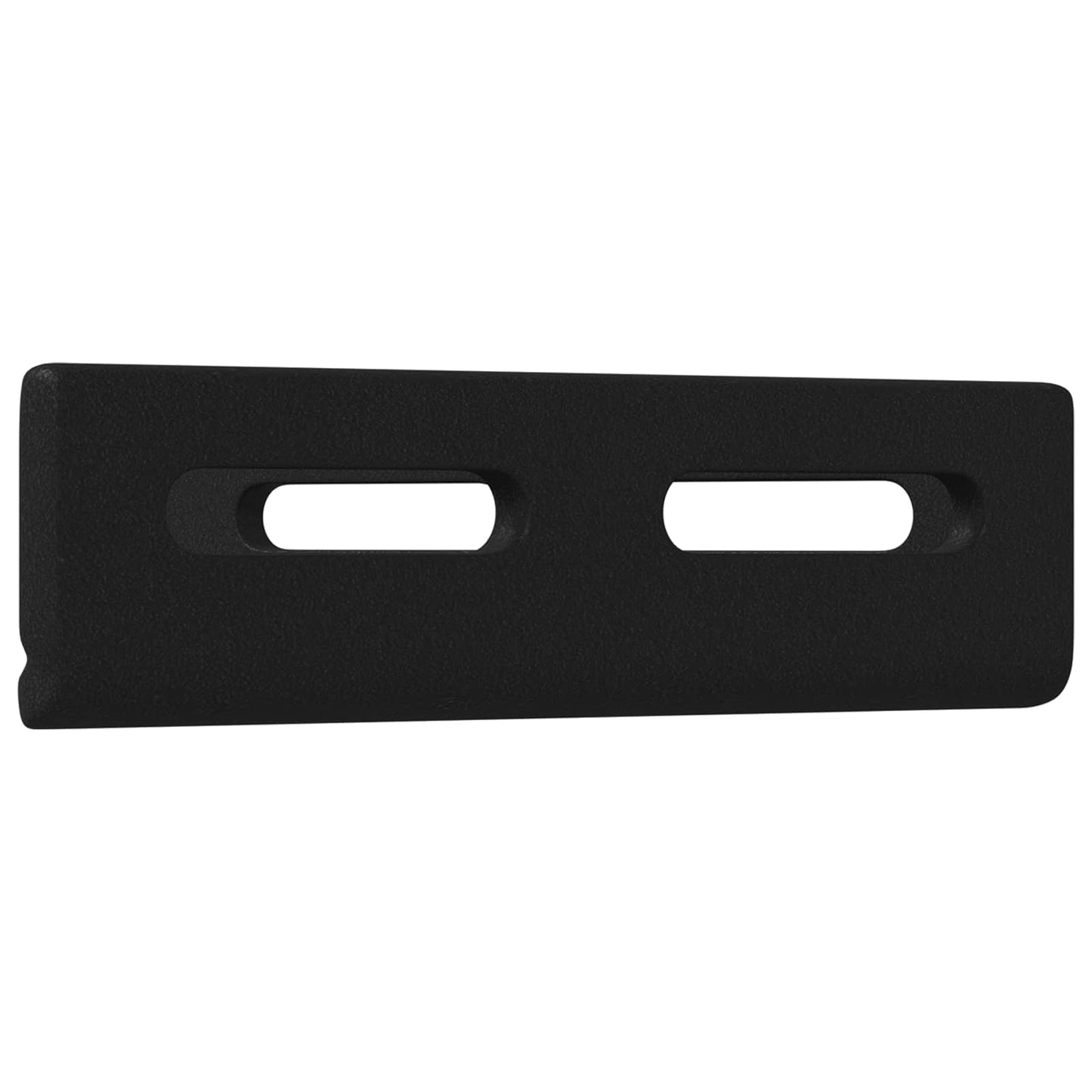 Hjørnestøtte 12 pcs Svart 138,5 x 50,5 x 16 mm Jern