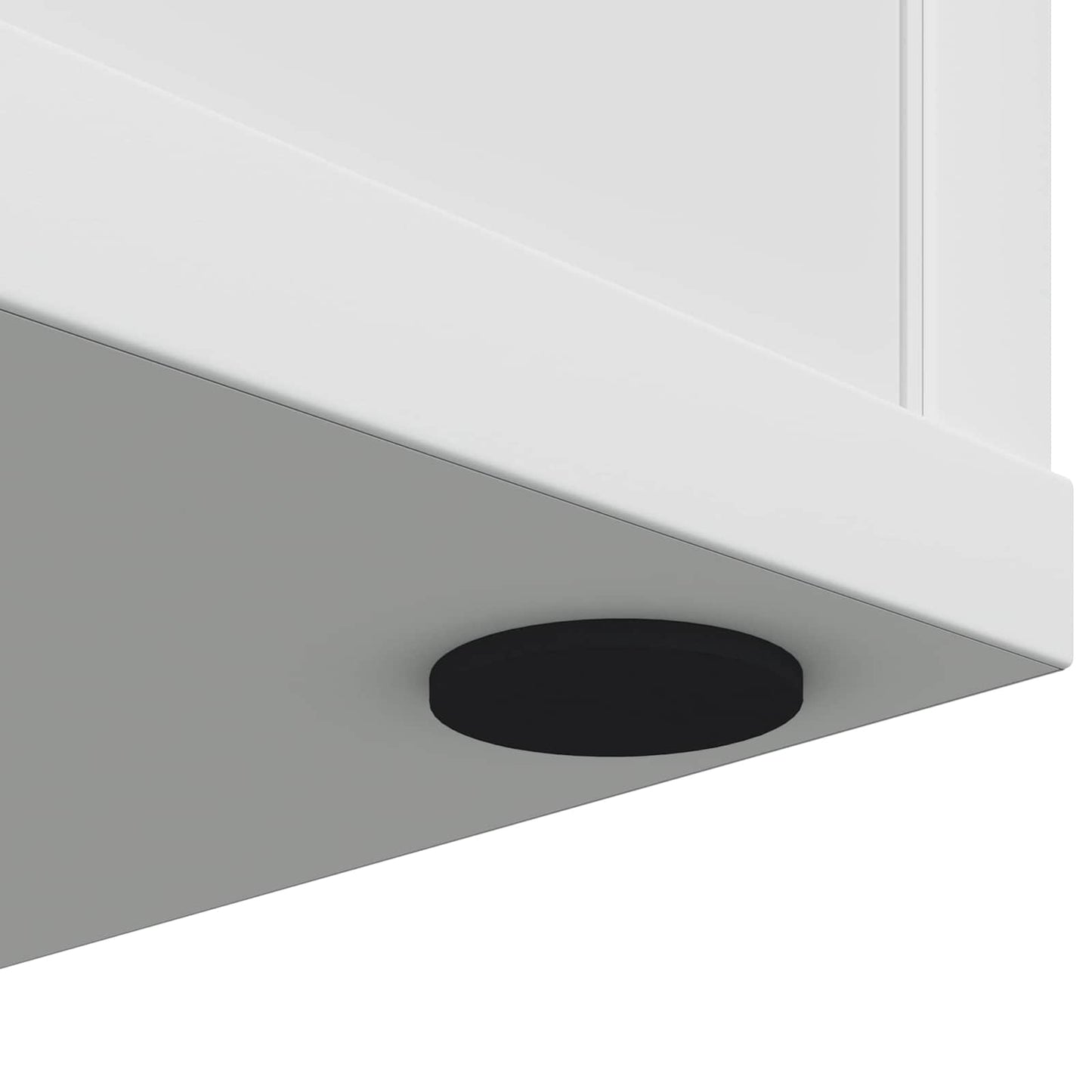 Møbelputer 2 pcs Svart Ø 30 x 2 mm EVA