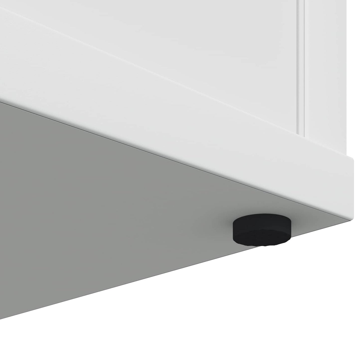 Møbelputer 12 pcs Svart Ø 14 x 4 mm EVA