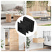 Endelokk 10909 pcs Svart 15 x 15 x 15 mm PP