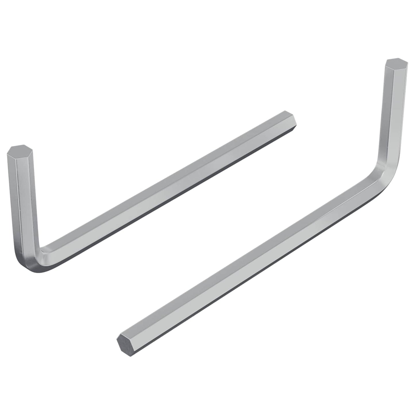 Unbrakonøkkel 2 pcs sølv 22 x 66 mm Stål