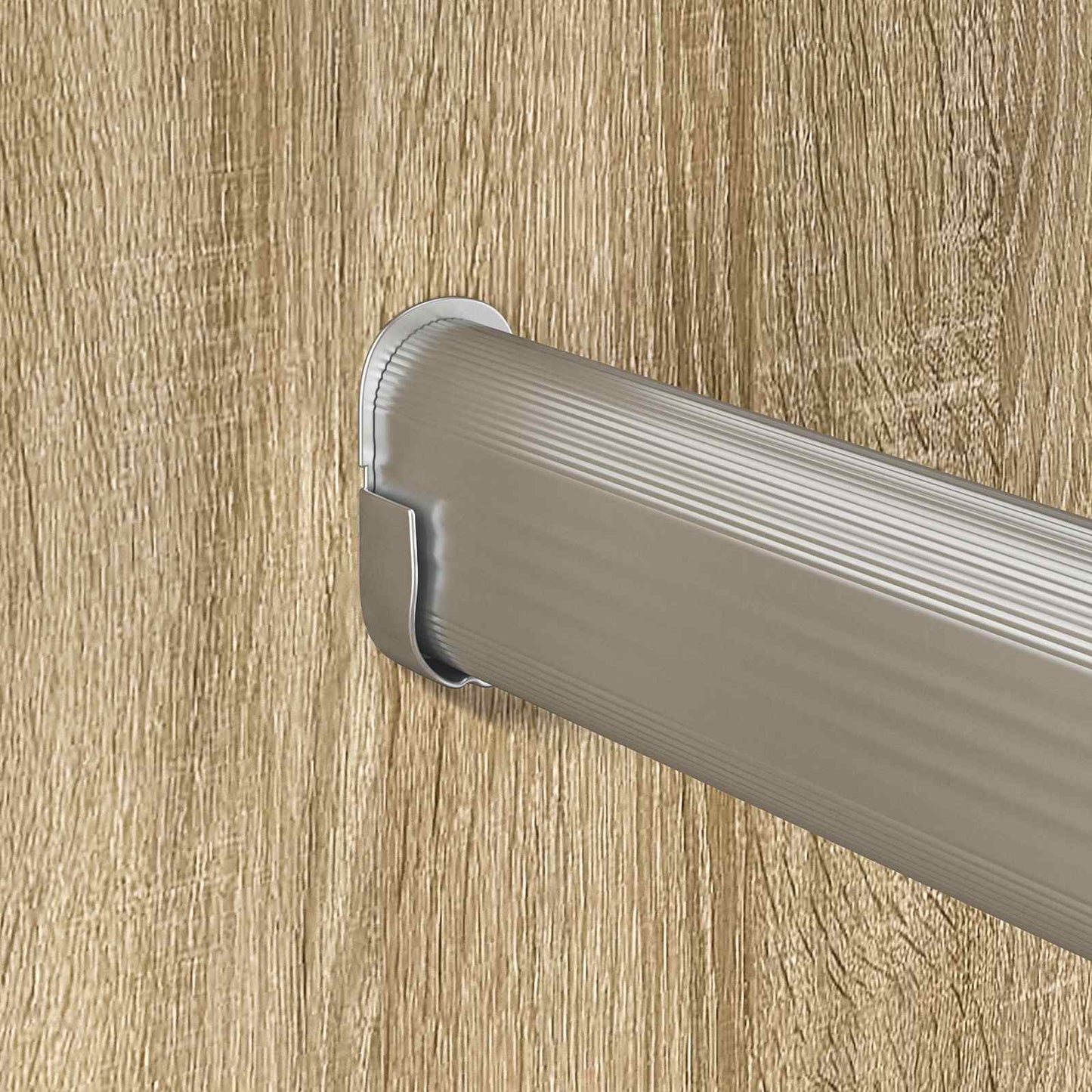 Klesslanger 2 pcs sølv 371,5 x 15 x 29 mm Aluminium Legering