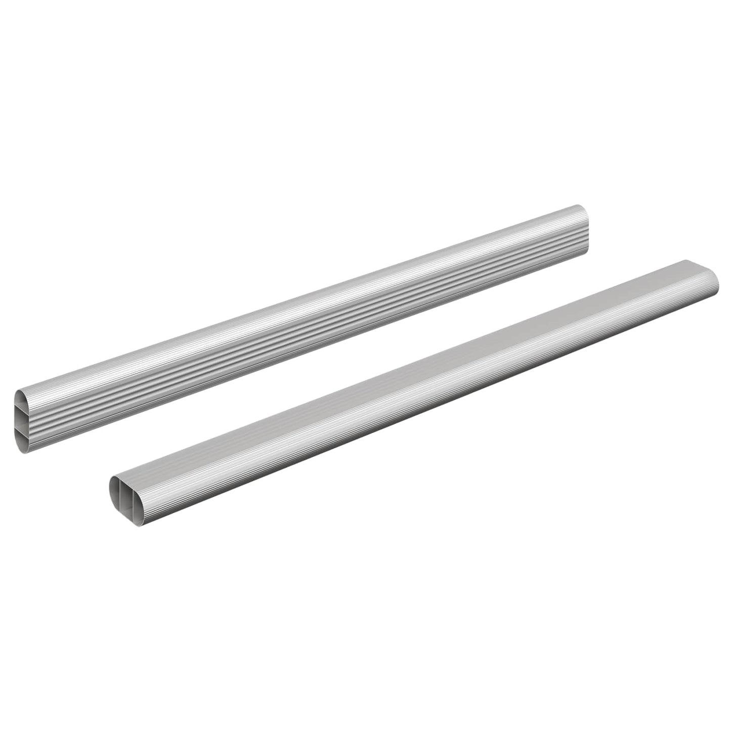 Klesslanger 2 pcs sølv 464 x 15 x 29 mm Aluminium Legering