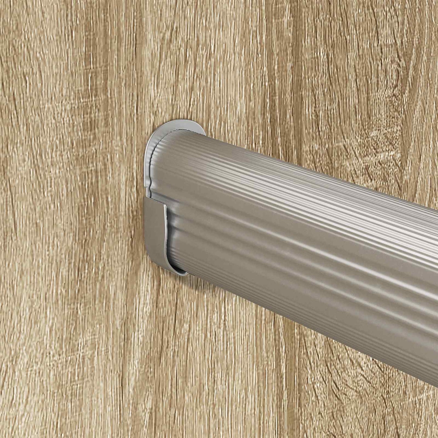 Klesslanger 12 pcs sølv 464 x 15 x 29 mm Aluminium Legering