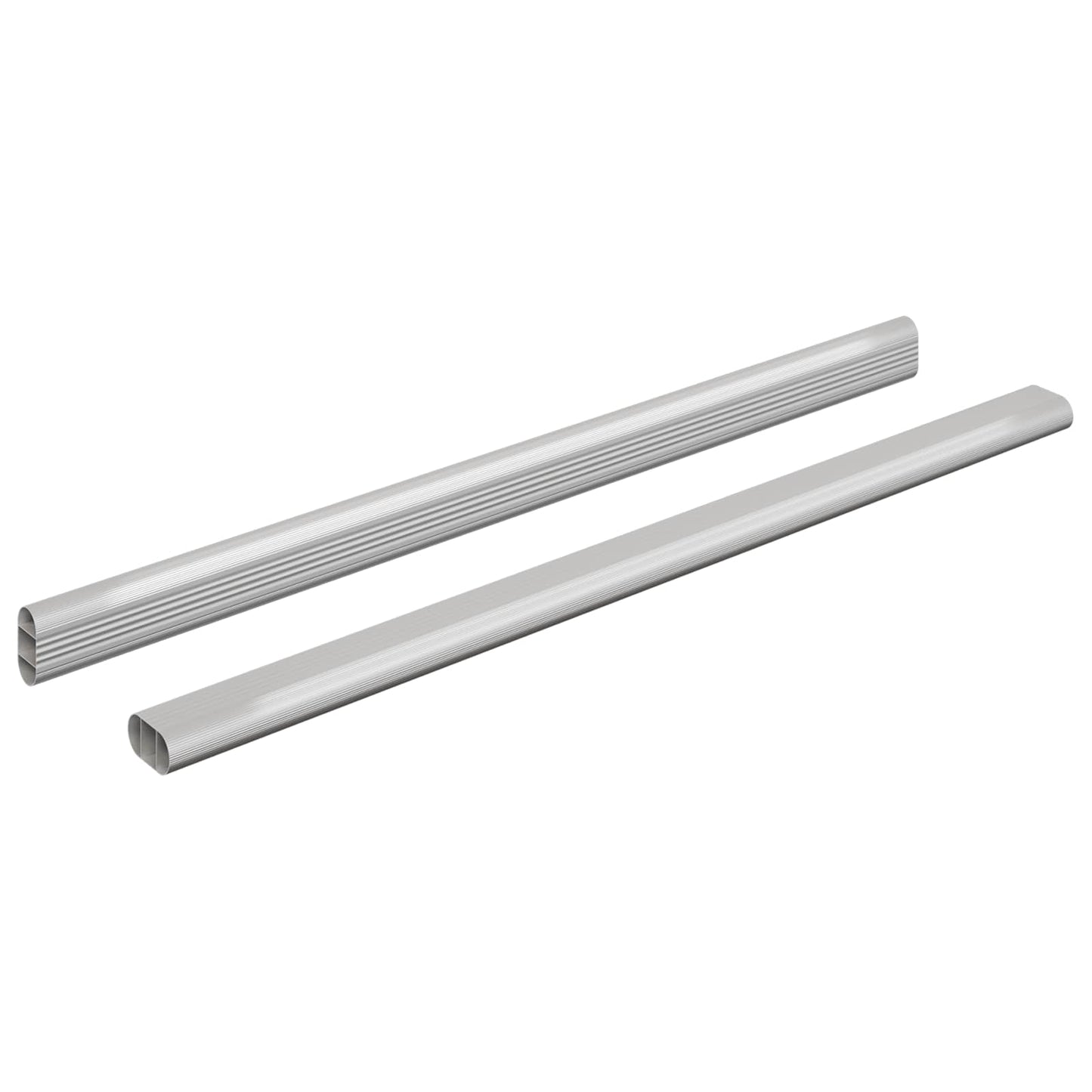 Klesslanger 2 pcs sølv 472 x 15 x 29 mm Aluminium Legering