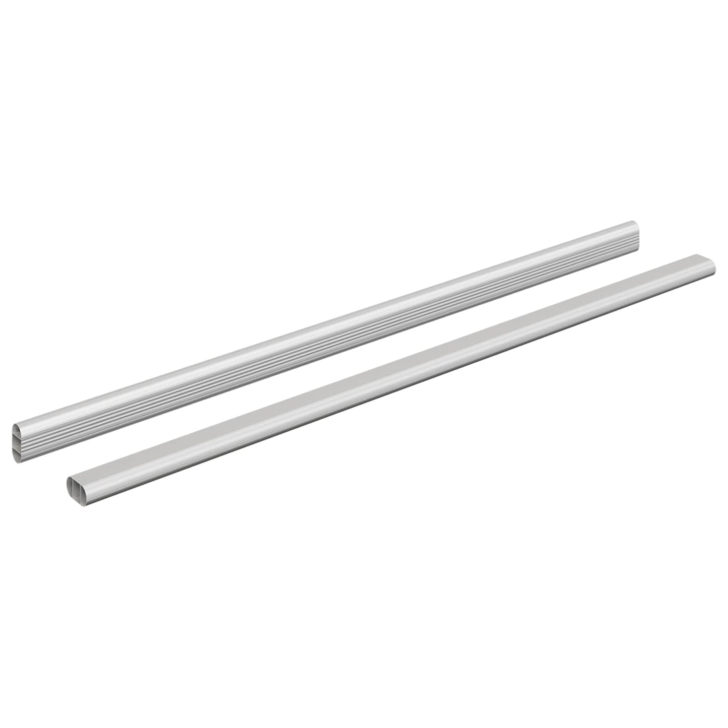 Klesslanger 2 pcs sølv 664 x 15 x 29 mm Aluminium Legering