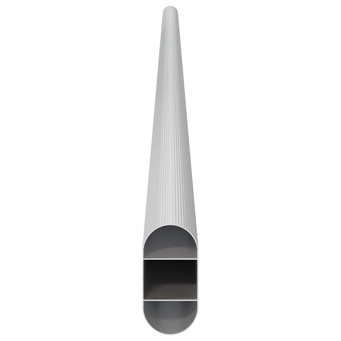 Klesslanger 2 pcs sølv 764 x 15 x 29 mm Aluminium Legering