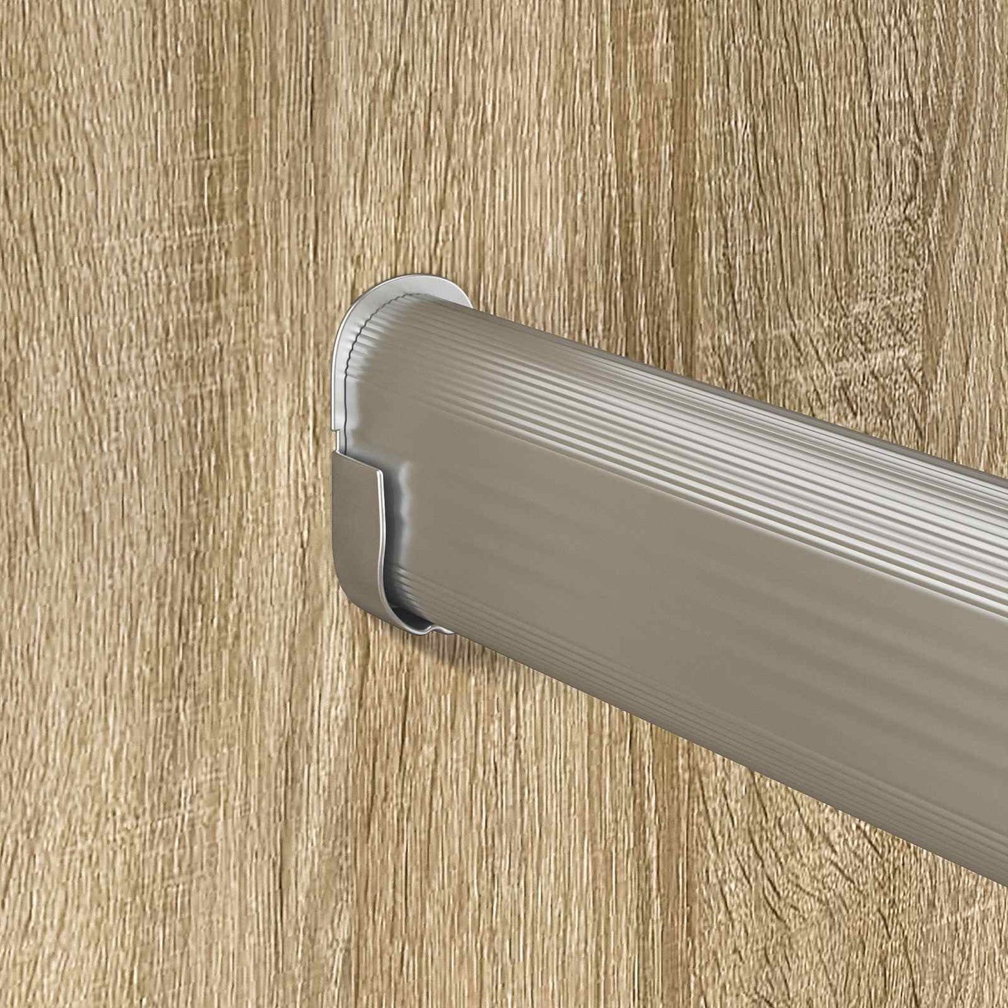 Klesslanger 12 pcs sølv 764 x 15 x 29 mm Aluminium Legering