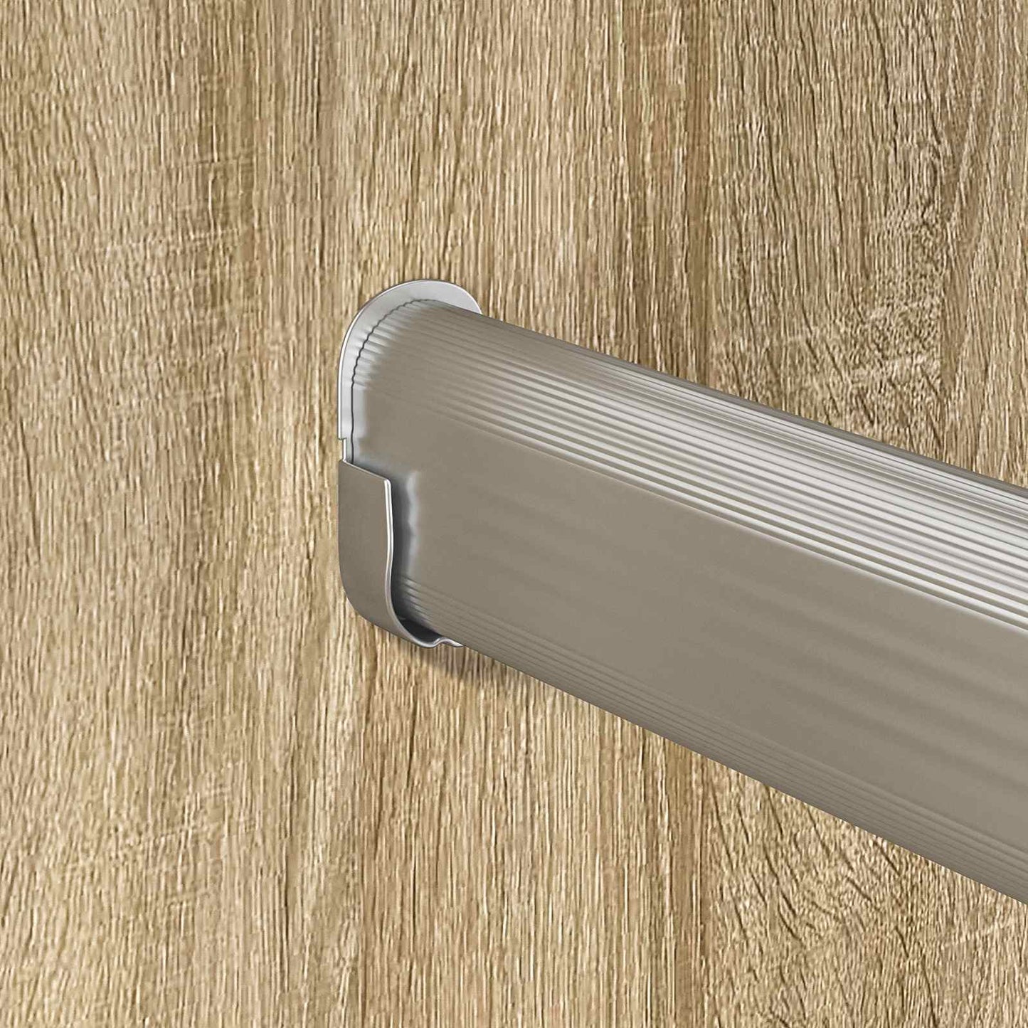 Klesslanger 12 pcs sølv 864 x 15 x 29 mm Aluminium Legering