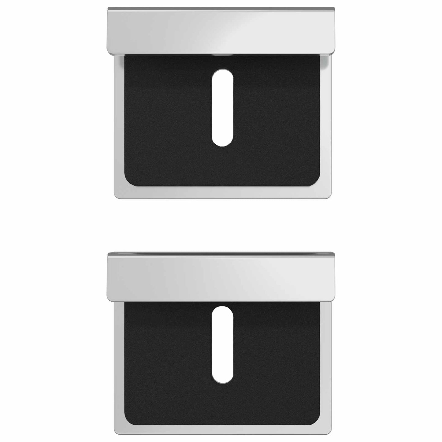 Speilhenger Brakett 340 pcs Nikkel 35 x 30 x 8,3 mm Stål
